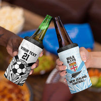 New Zealand-Fiji Football Custom 4 in 1 Can Cooler Tumbler Together Go Champions