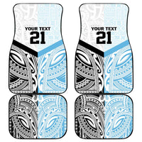 New Zealand-Fiji Football Custom Car Mats Together Go Champions