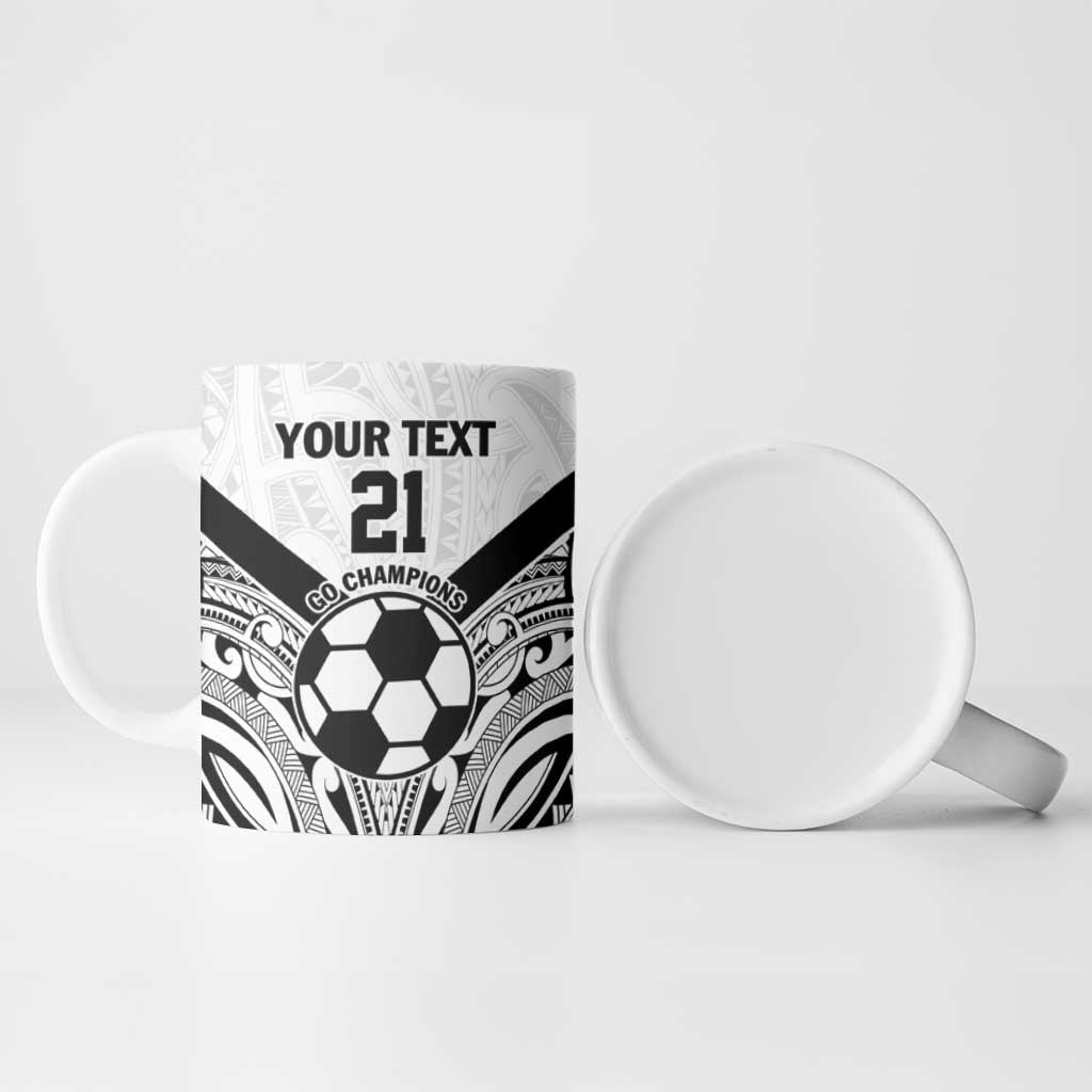 New Zealand-Fiji Football Custom Ceramic Mug Together Go Champions - Polynesian Pride