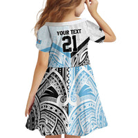 New Zealand-Fiji Football Custom Family Matching Puletasi and Hawaiian Shirt Together Go Champions LT9 - Polynesian Pride
