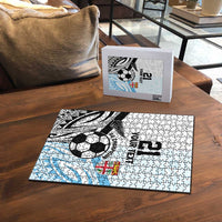 New Zealand-Fiji Football Custom Puzzle Together Go Champions - Polynesian Pride
