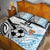 New Zealand-Fiji Football Custom Quilt Bed Set Together Go Champions