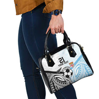 New Zealand-Fiji Football Custom Shoulder Handbag Together Go Champions