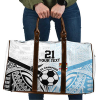 New Zealand-Fiji Football Custom Travel Bag Together Go Champions - Polynesian Pride