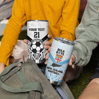 New Zealand-Fiji Football Custom Tumbler Cup Together Go Champions