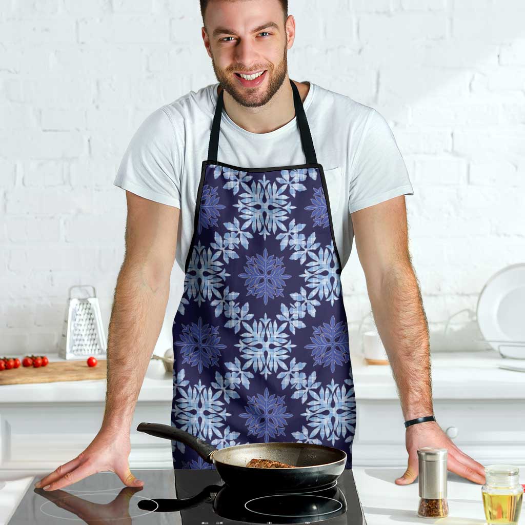 Palaka Hawaiian Quilt Seamless Pattern Apron - Polynesian Pride