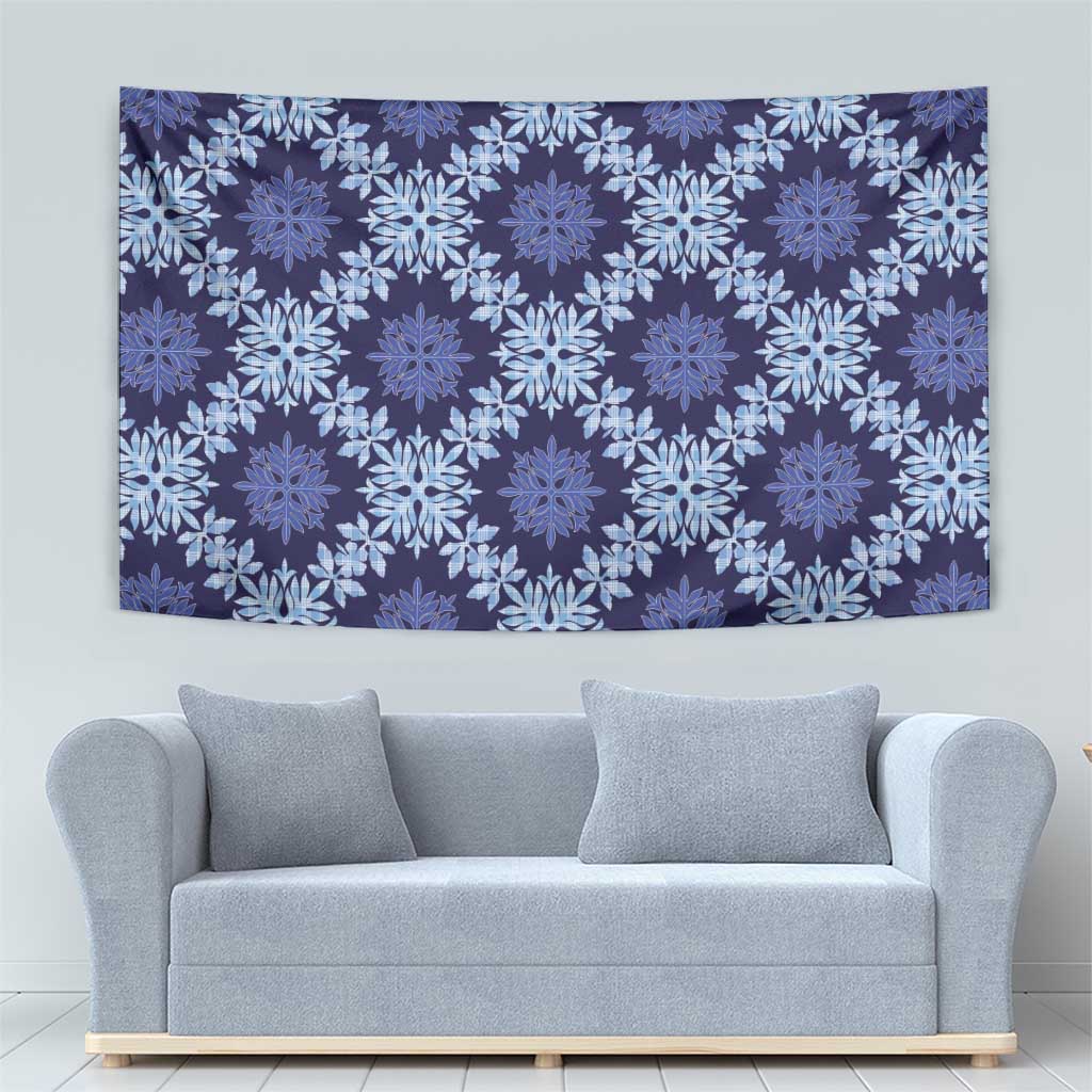 Palaka Hawaiian Quilt Seamless Pattern Tapestry - Polynesian Pride