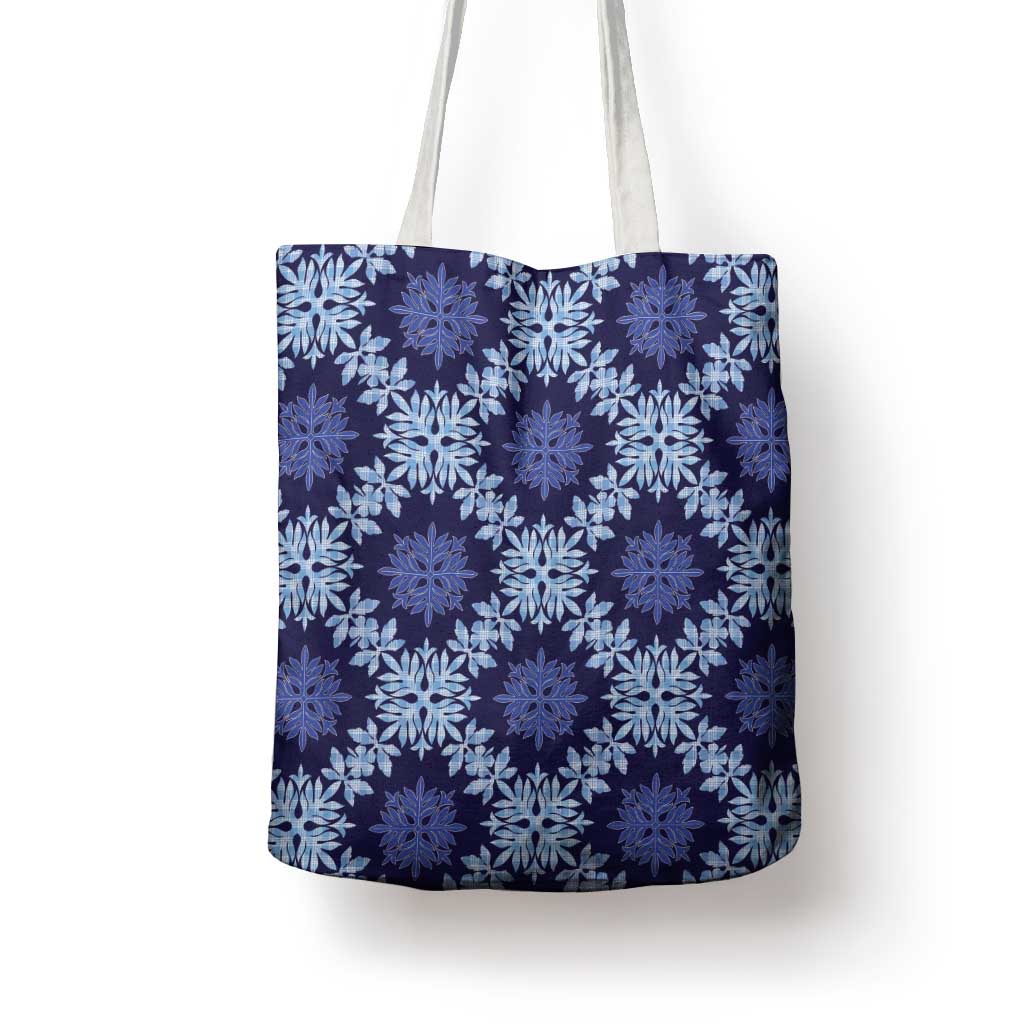 Palaka Hawaiian Quilt Seamless Pattern Tote Bag - Polynesian Pride