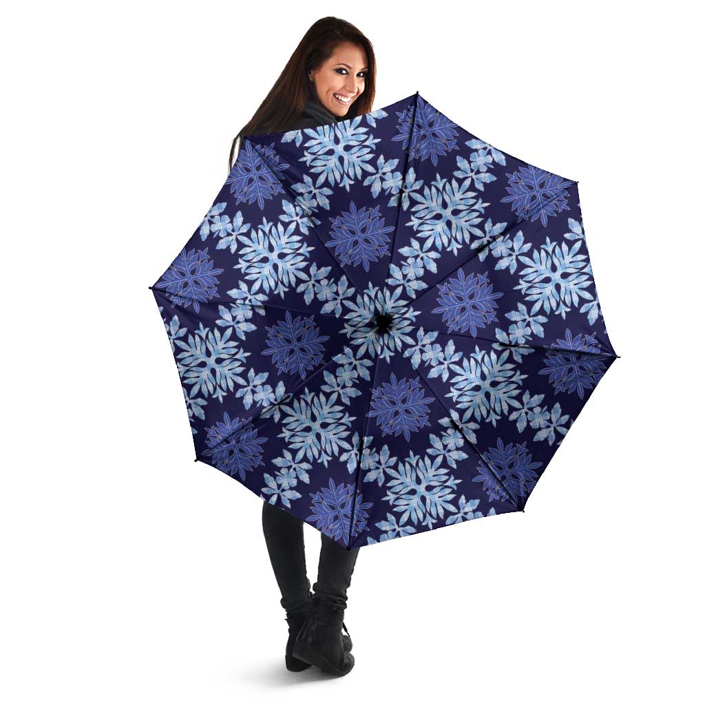 Palaka Hawaiian Quilt Seamless Pattern Umbrella - Polynesian Pride