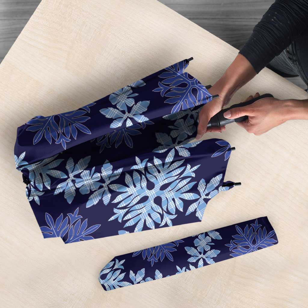 Palaka Hawaiian Quilt Seamless Pattern Umbrella - Polynesian Pride