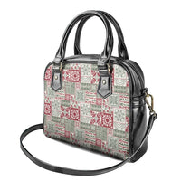 Mele Kalikimaka Hawaii Christmas Shoulder Handbag Aloha Spirit with Hawaiian Quilt Pattern - Polynesian Pride