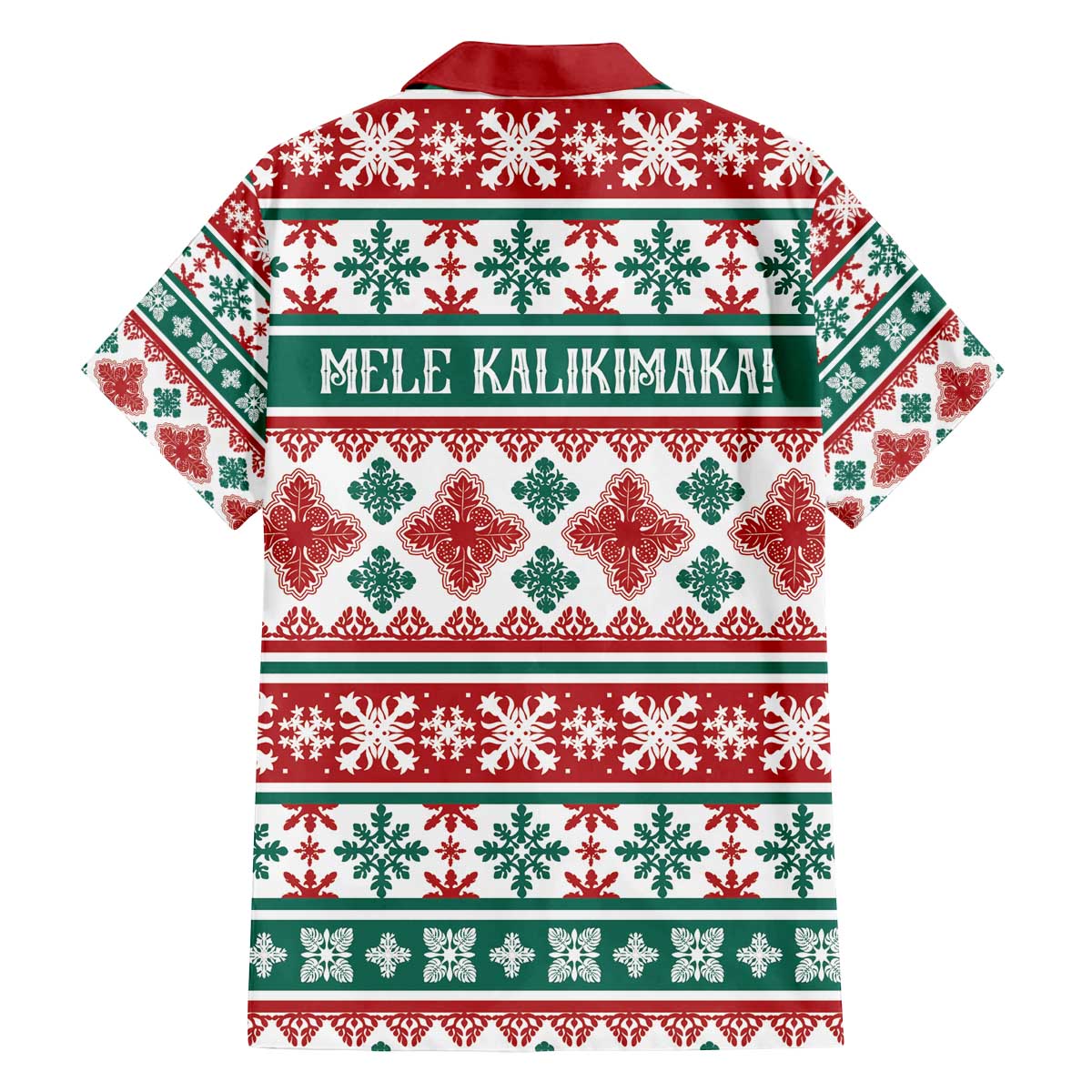 Mele Kalikimaka Hawaii Christmas Family Matching Off The Shoulder Long Sleeve Dress and Hawaiian Shirt Hawaiian Quilt Pattern Style - Polynesian Pride