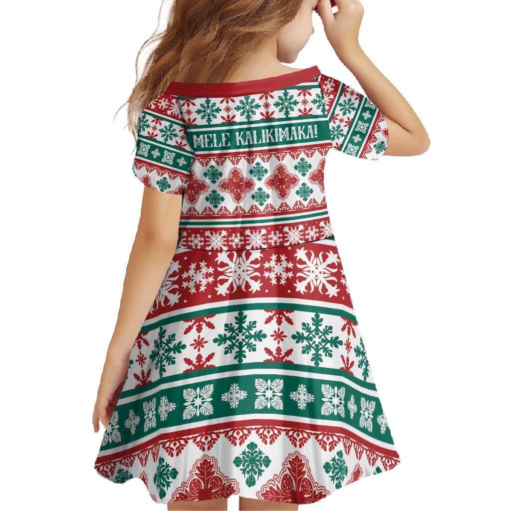 Mele Kalikimaka Hawaii Christmas Family Matching Off Shoulder Maxi Dress and Hawaiian Shirt Hawaiian Quilt Pattern Style - Polynesian Pride