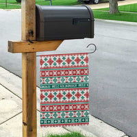 Mele Kalikimaka Hawaii Christmas Garden Flag Hawaiian Quilt Pattern Style - Polynesian Pride