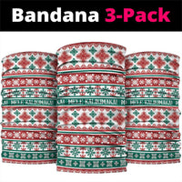 Mele Kalikimaka Hawaii Christmas Neck Gaiter Hawaiian Quilt Pattern Style - Polynesian Pride