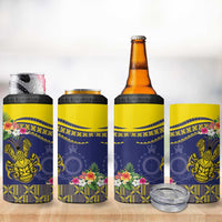 Niue Coconut Crab 4 in 1 Can Cooler Tumbler Rock of Polynesia