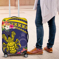 Niue Coconut Crab Luggage Cover Rock of Polynesia LT9 Gold - Polynesian Pride