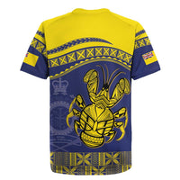 Niue Coconut Crab Rugby Jersey Rock of Polynesia