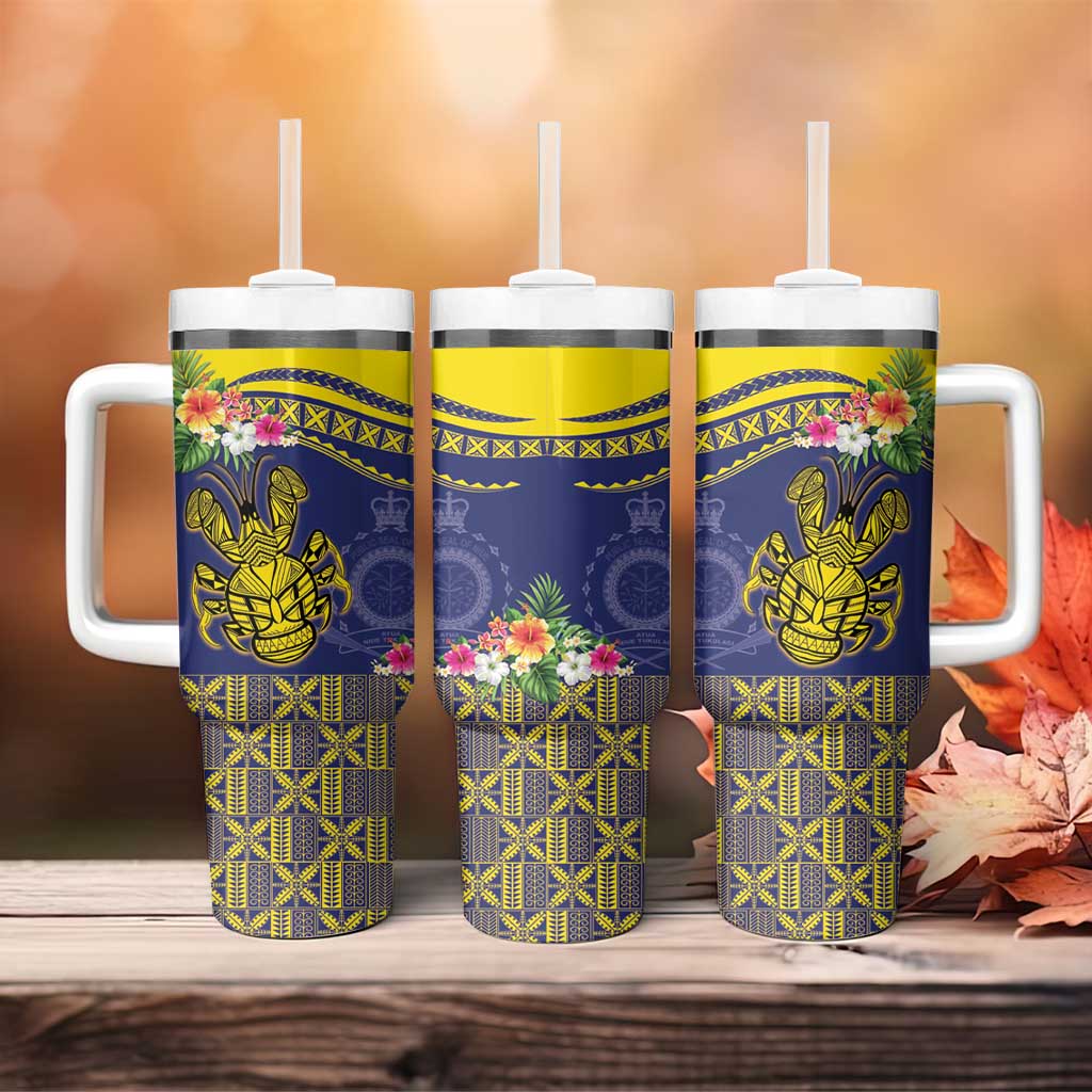 Niue Coconut Crab Tumbler With Handle Rock of Polynesia