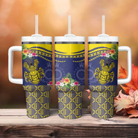 Niue Coconut Crab Tumbler With Handle Rock of Polynesia