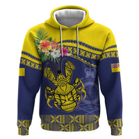 Niue Coconut Crab Zip Hoodie Rock of Polynesia