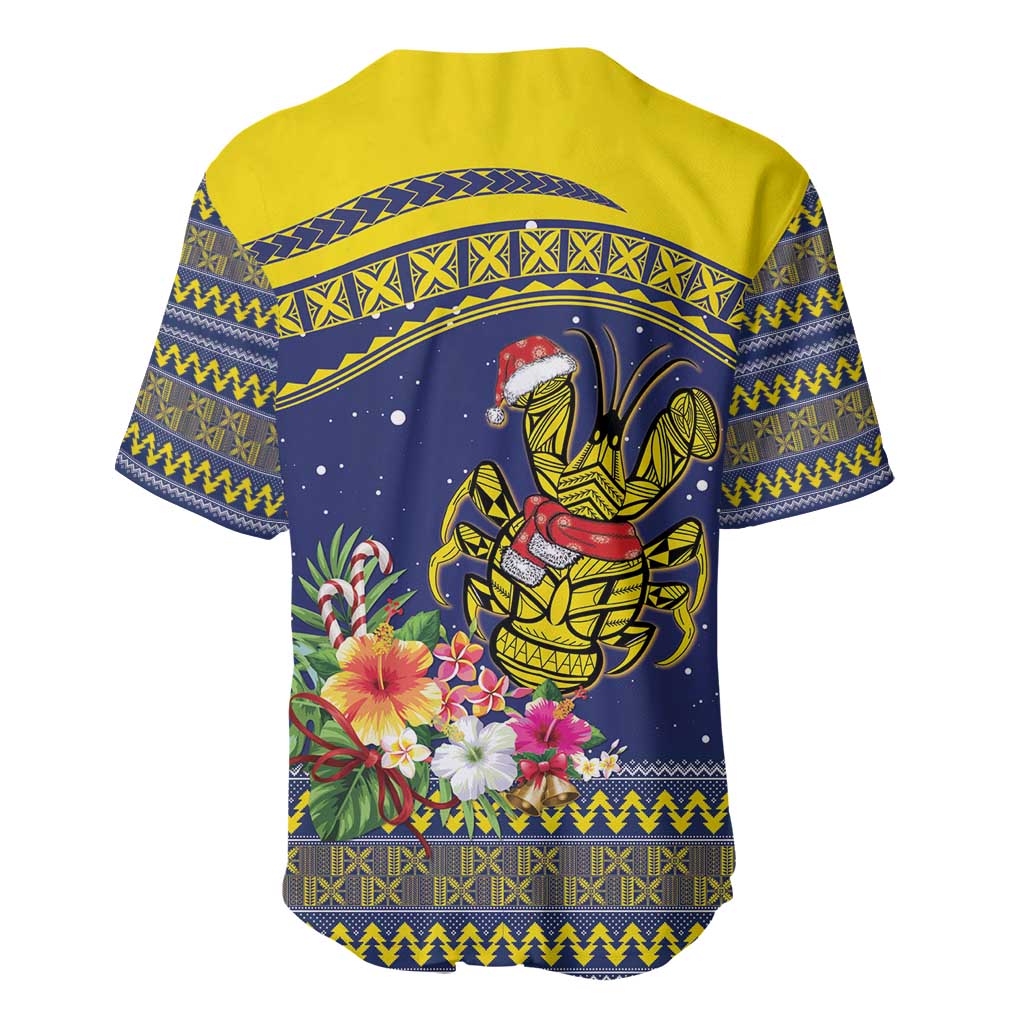 Monuina e Kilisimasi Niue Christmas Baseball Jersey Niuean Tribal Pattern LT9 - Polynesian Pride