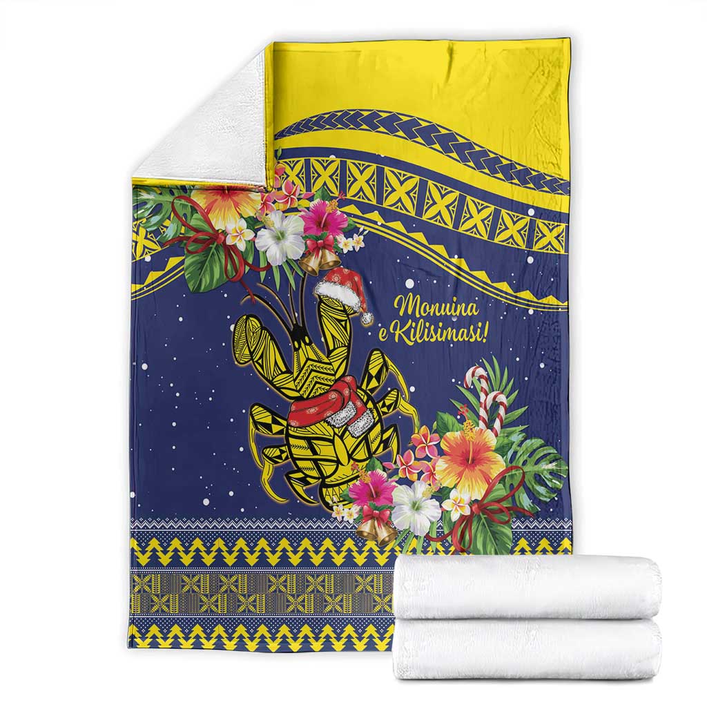 Monuina e Kilisimasi Niue Christmas Blanket Niuean Tribal Pattern