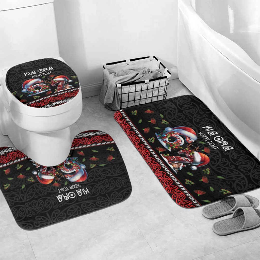 Aotearoa Six Seven Personalized Bathroom Set New Zealand Funny Christmas - Polynesian Pride