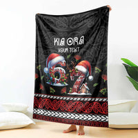 Aotearoa Six Seven Personalized Blanket New Zealand Funny Christmas - Polynesian Pride