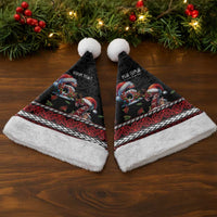 Aotearoa Six Seven Personalized Christmas Santa Hat New Zealand Funny Christmas - Polynesian Pride