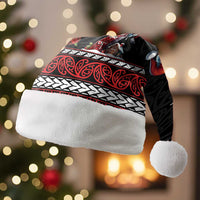 Aotearoa Six Seven Personalized Christmas Santa Hat New Zealand Funny Christmas - Polynesian Pride