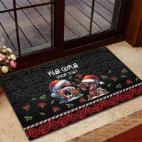 Aotearoa Six Seven Personalized Rubber Doormat New Zealand Funny Christmas LT9 - Polynesian Pride