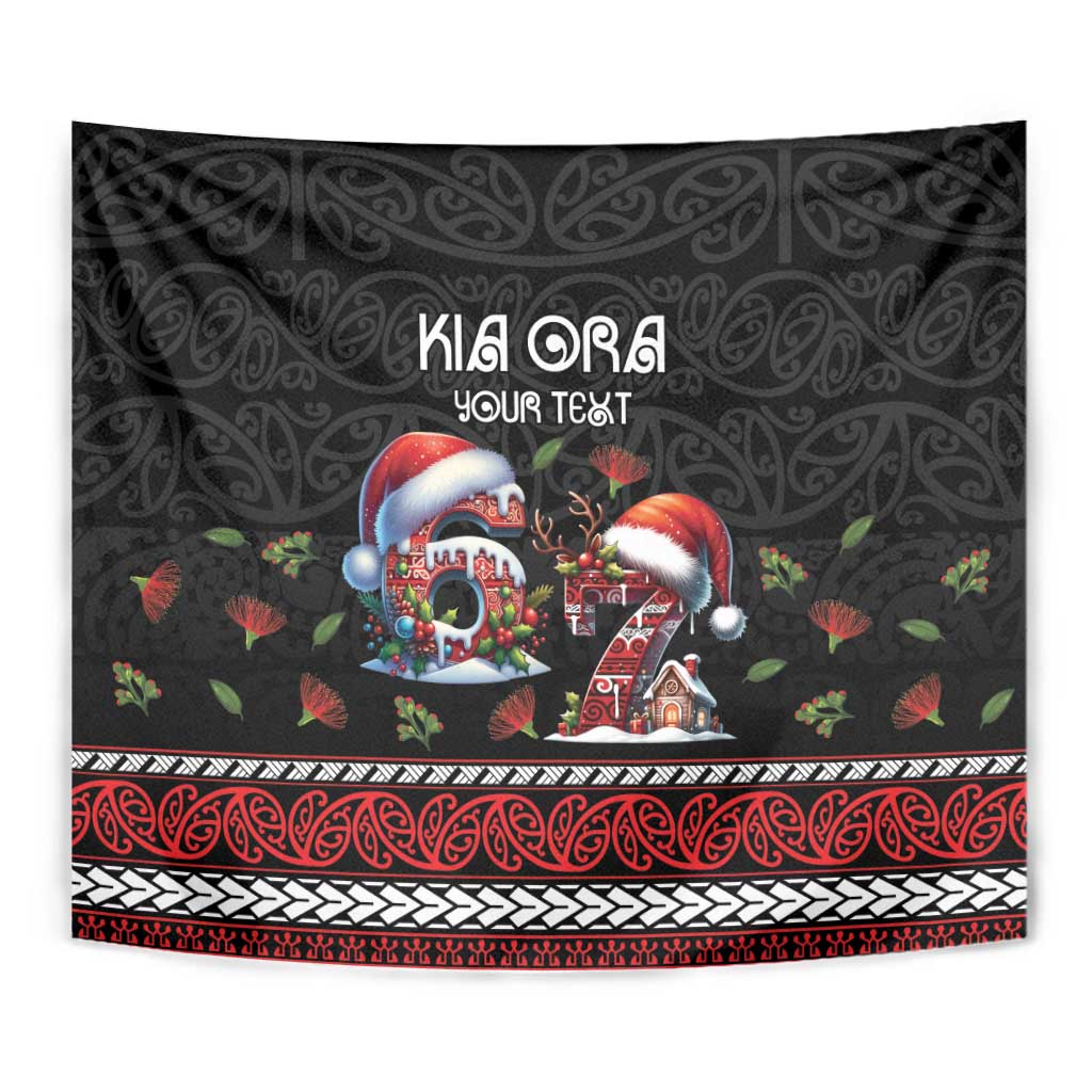 Aotearoa Six Seven Personalized Tapestry New Zealand Funny Christmas LT9 - Polynesian Pride