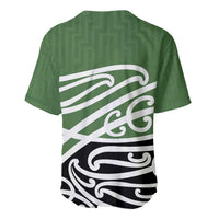 Green Fern New Zealand Kowhai Ngutukak Baseball Jersey - Polynesian Pride