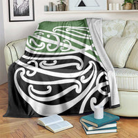 Green Fern New Zealand Kowhai Ngutukak Blanket - Polynesian Pride