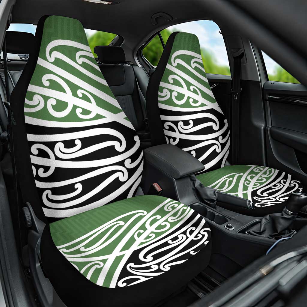 Green Fern New Zealand Kowhai Ngutukak Car Seat Cover - Polynesian Pride