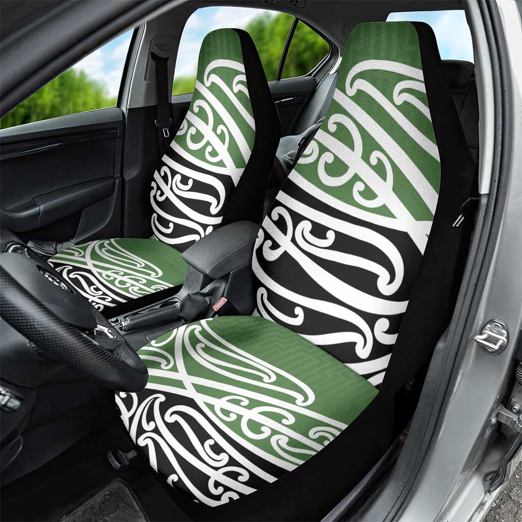 Green Fern New Zealand Kowhai Ngutukak Car Seat Cover - Polynesian Pride