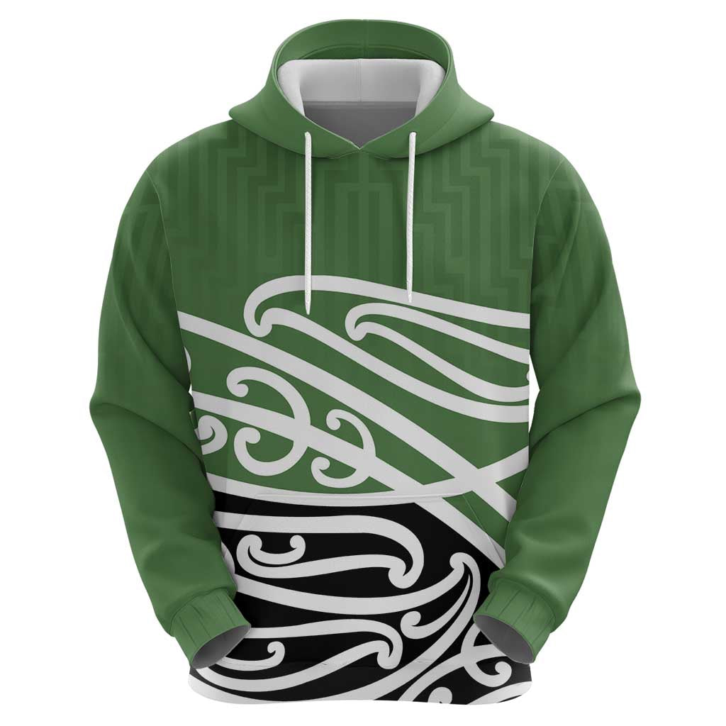 Green Fern New Zealand Kowhai Ngutukak Hoodie - Polynesian Pride