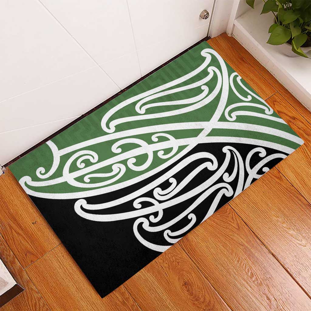 Green Fern New Zealand Kowhai Ngutukak Rubber Doormat LT9 - Polynesian Pride