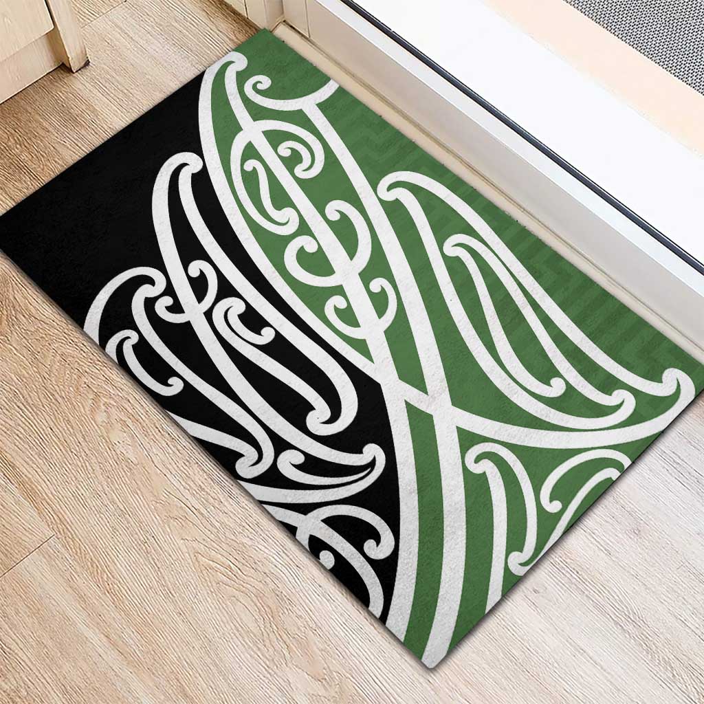 Green Fern New Zealand Kowhai Ngutukak Rubber Doormat LT9 - Polynesian Pride