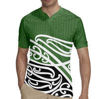 Green Fern New Zealand Kowhai Ngutukak Rugby Jersey - Polynesian Pride