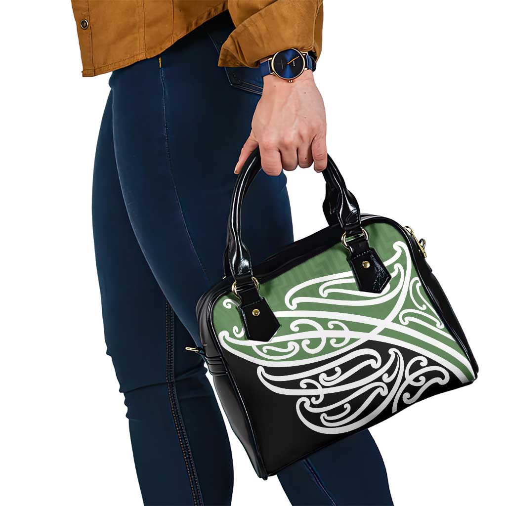 Green Fern New Zealand Kowhai Ngutukak Shoulder Handbag - Polynesian Pride