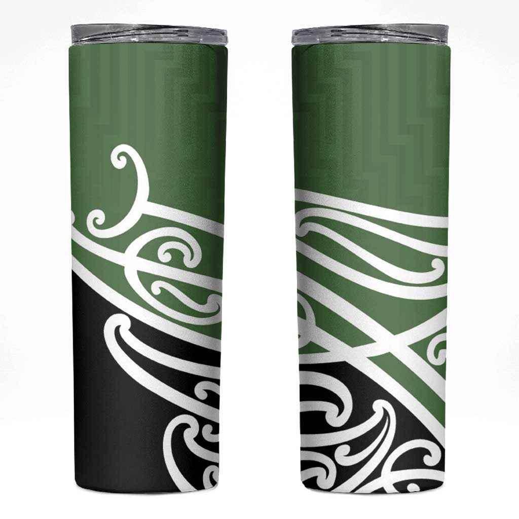 Green Fern New Zealand Kowhai Ngutukak Skinny Tumbler - Polynesian Pride