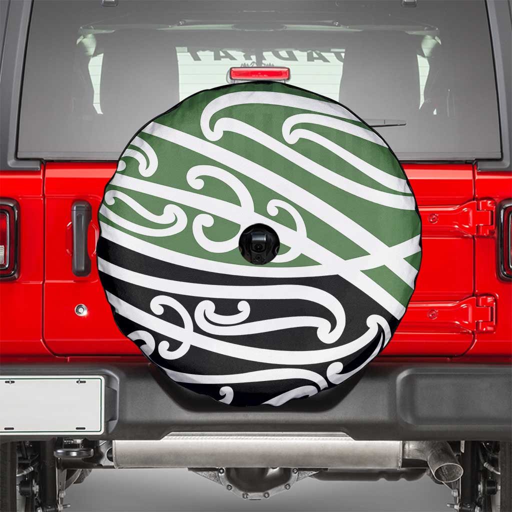 Green Fern New Zealand Kowhai Ngutukak Spare Tire Cover - Polynesian Pride