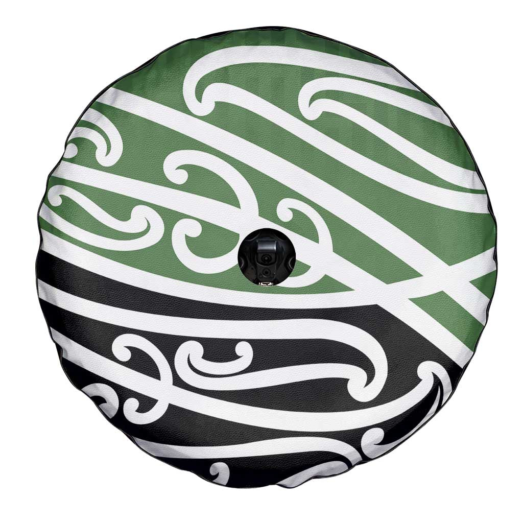 Green Fern New Zealand Kowhai Ngutukak Spare Tire Cover - Polynesian Pride