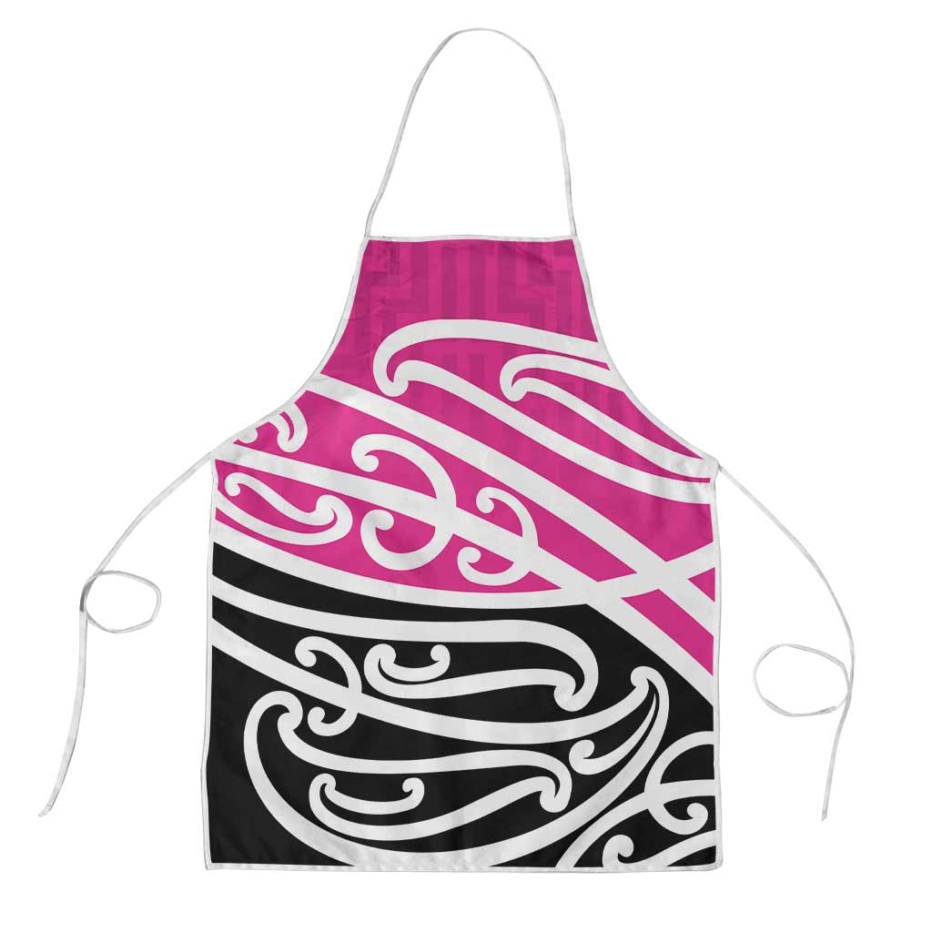 All Pink New Zealand Kowhai Ngutukak Apron - Polynesian Pride