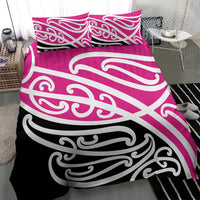 All Pink New Zealand Kowhai Ngutukak Bedding Set - Polynesian Pride