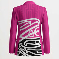 All Pink New Zealand Kowhai Ngutukak Blazer - Polynesian Pride