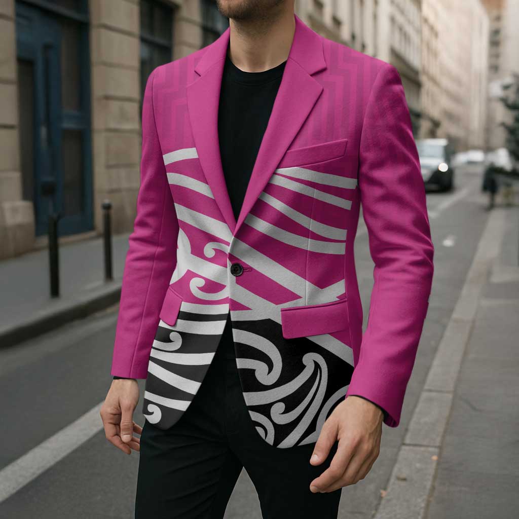 All Pink New Zealand Kowhai Ngutukak Blazer - Polynesian Pride