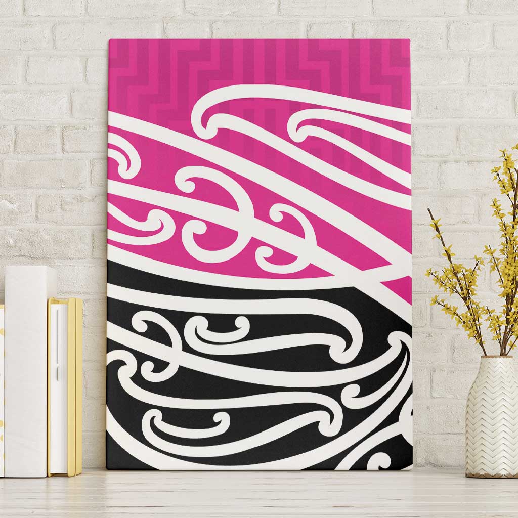 All Pink New Zealand Kowhai Ngutukak Canvas Wall Art - Polynesian Pride